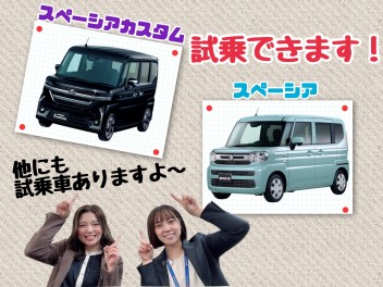 試乗車多く置いてます！！
